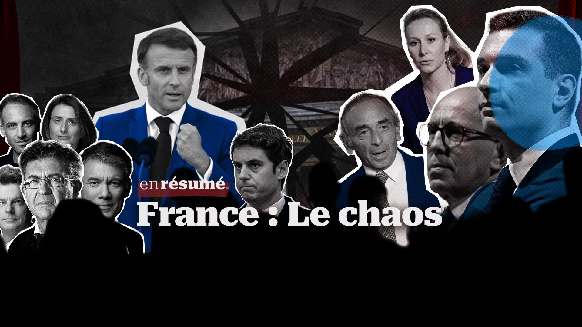 La France au bord de l&rsquo;effondrement : Macron s’engouffre dans le chaos
